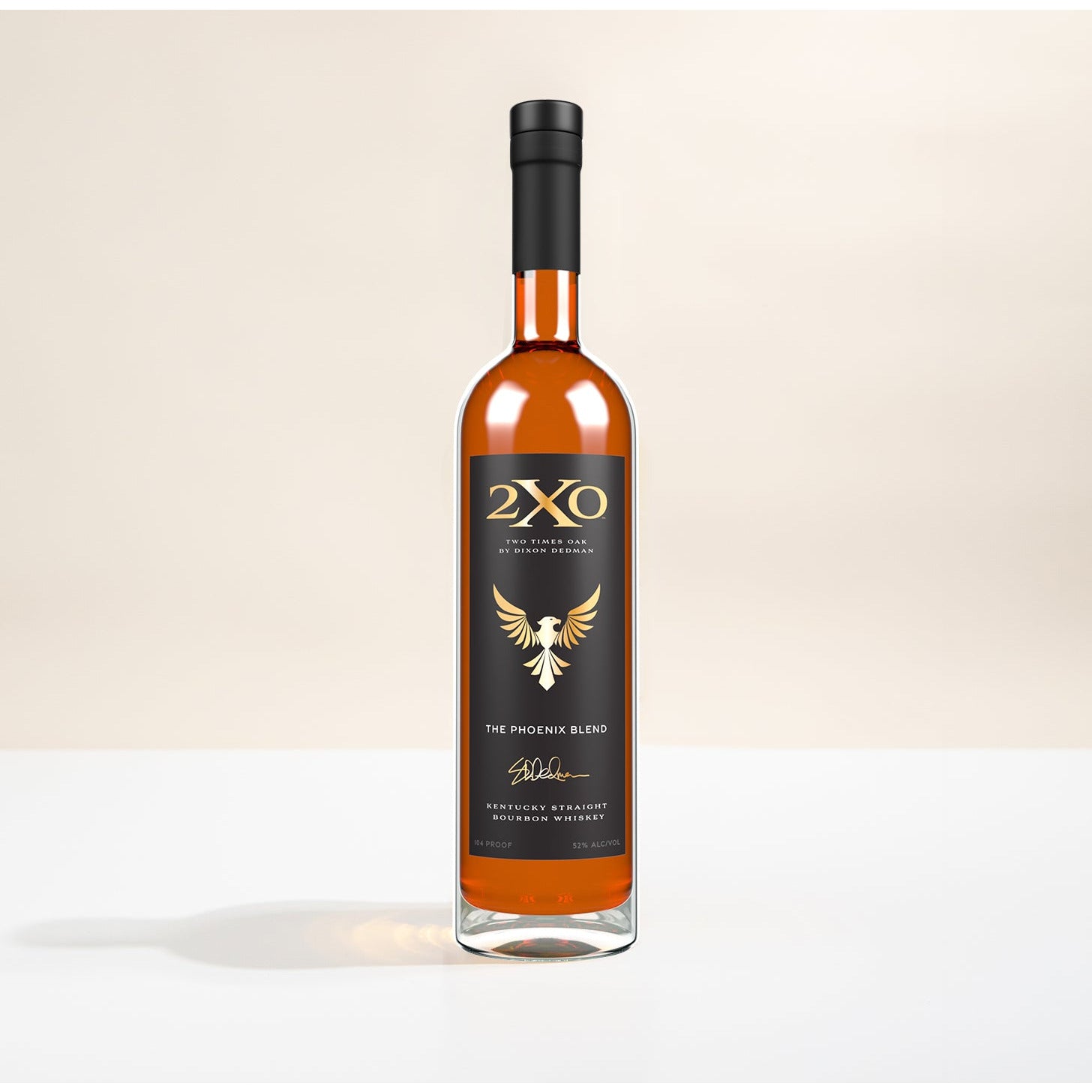 2XO The Pheonix Blend Straight Bourbon Whiskey - Signed By Dixon