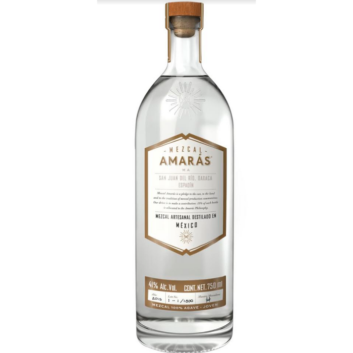 Amaras Mezcal Joven Espadin (200 ml)