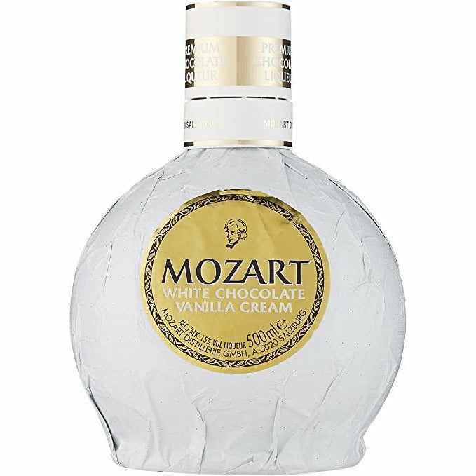Mozart White Chocolate Vanilla Cream Liqueur 750ML