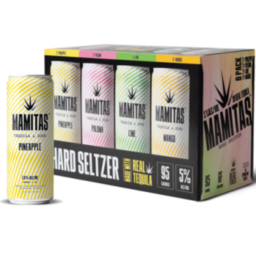 Mamitas Tequila Seltzer Variety 8 Pack
