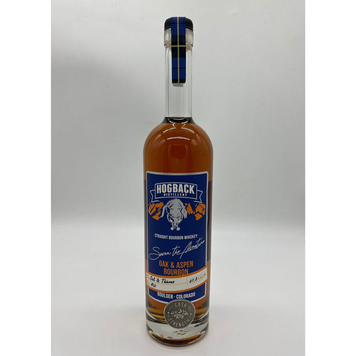 Hogback Distillery Oak & Aspen Straight Bourbon (Huckle Bearer) - Oak & Thieves & Keg N Bottle Private Barrel Pick 750 ml