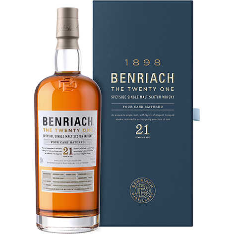 The BenRiach 21 Year Single Malt Scotch Whiskey (750 ml)