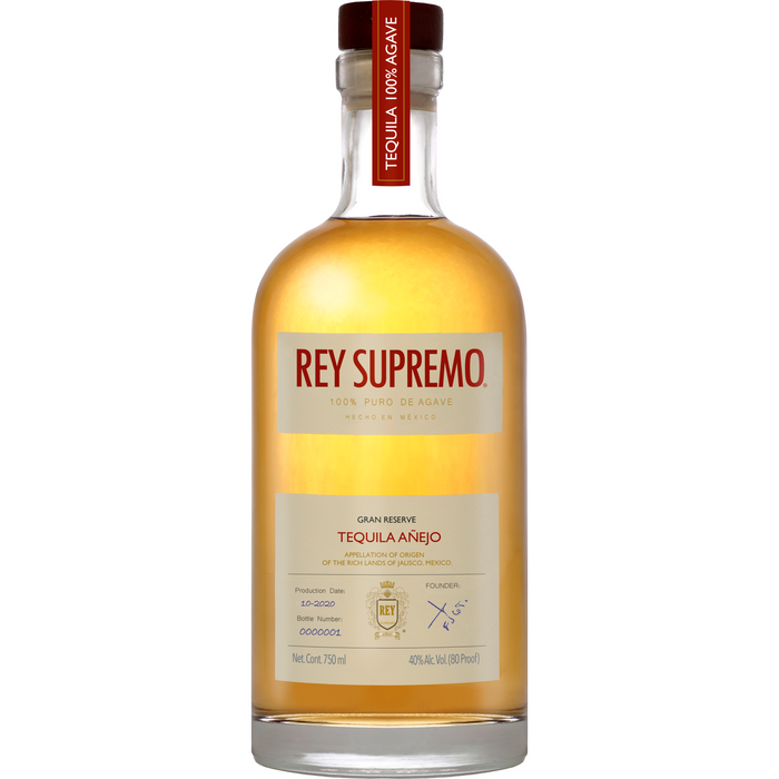 Rey Supremo Tequila Anejo (750 ml)