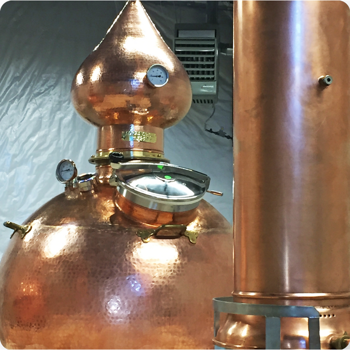 Hogback Distillery Peat Smoked Straight Malt Whiskey (750 ml)