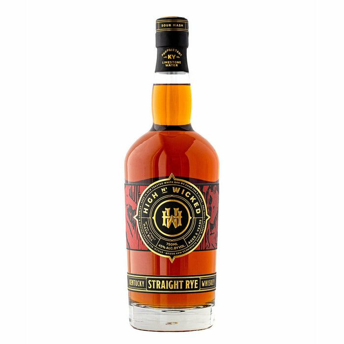 High N Wicked Sraight Rye Whiskey (750 ml)