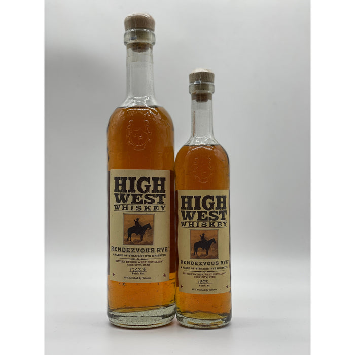 High West Rendezvous Rye Old Label 2 Pack