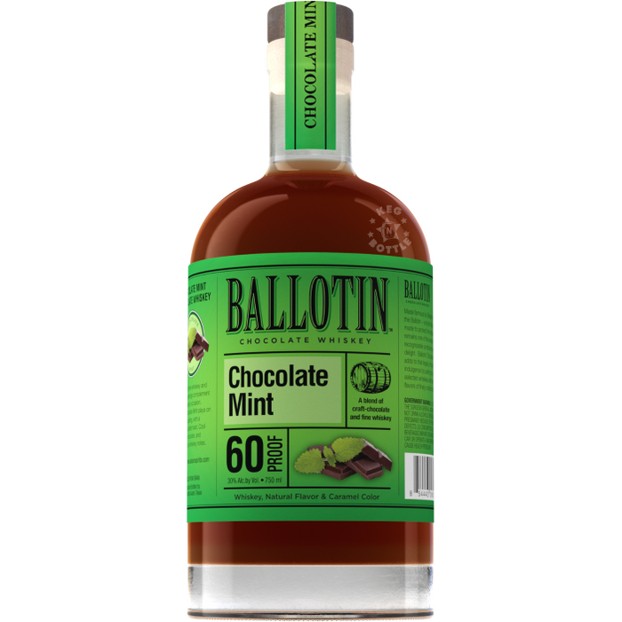 Ballotin Chocolate Mint Whiskey (750 ml)