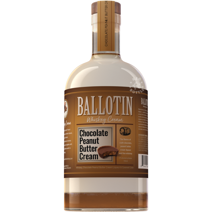 Ballotin Chocolate Peanut Butter Cream (750 ml)