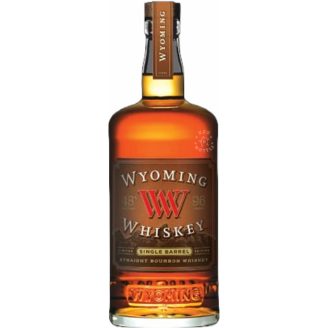 Wyoming Single Barrel Bourbon Whiskey (750 ml)