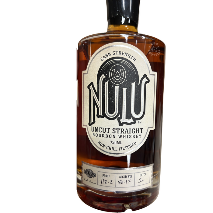 Nulu Cask Strength Uncut Straight Bourbon Whiskey (750 ml)
