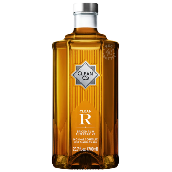 CleanCo Clean R Non-Alcoholic Spiced Rum Alternative Spirit (700 ml)