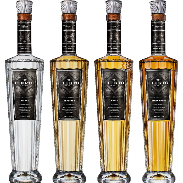 Cierto Tequila Private Collection Combo Pack (4 x 750ml)
