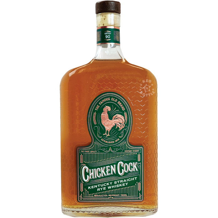 Chicken Cock Kentucky Straight Rye Whiskey (750 ml)
