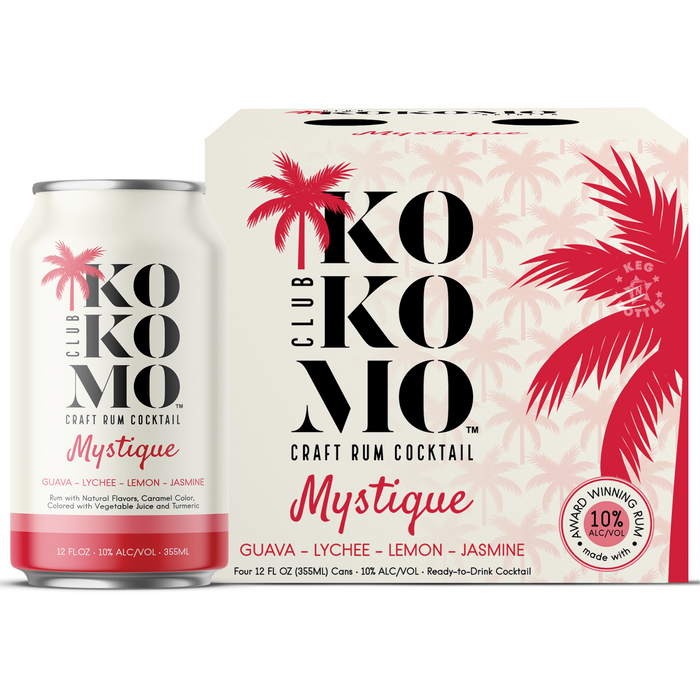 Club Kokomo Mystique Craft Rum Cocktail (4 Pack)