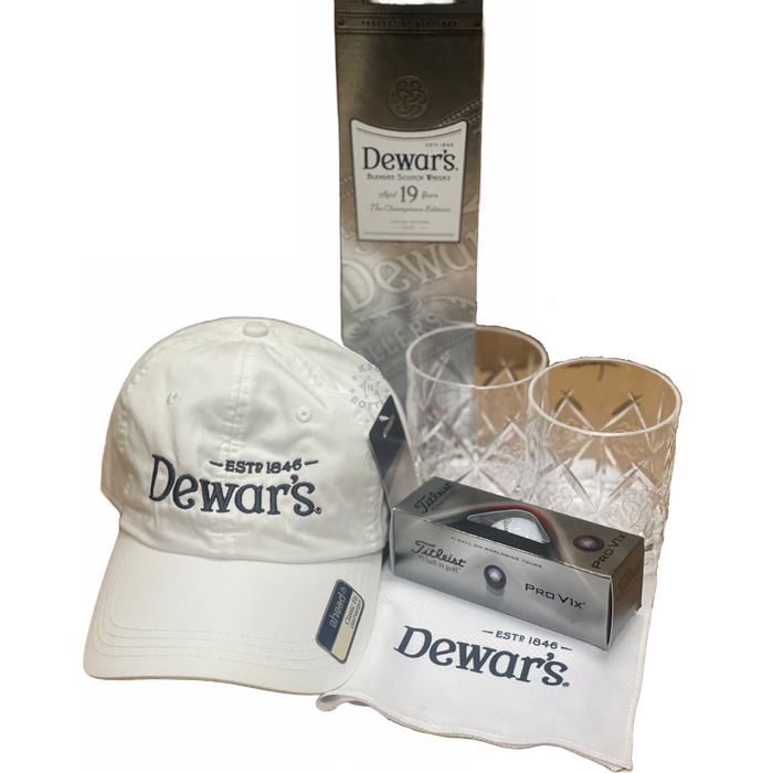 Dewar's 19 Year Champions Edition Scotch US Open Combo Pack