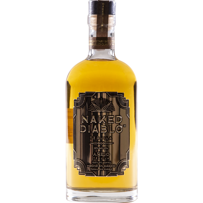 Naked Diablo Tequila Anejo (750 ml)