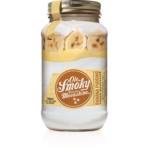 Ole Smoky Banana Pudding Cream Moonshine (750 ml)