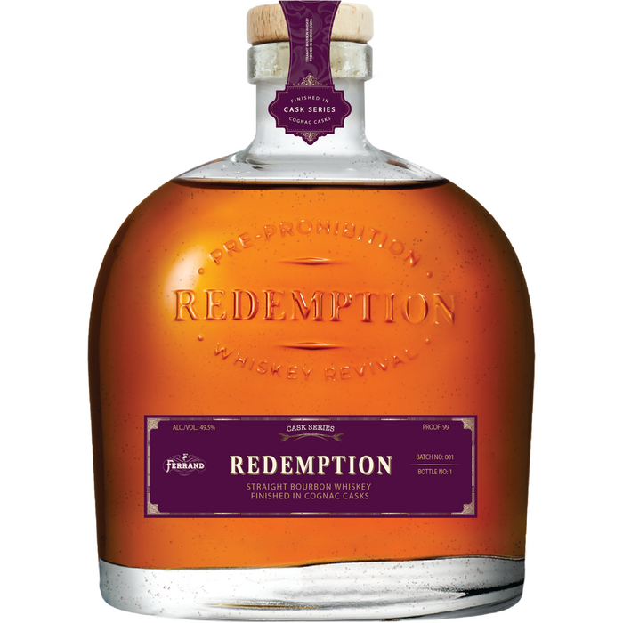 Redemption Ferrand Cognac Cask Finish Bourbon Whiskey (750 ml)