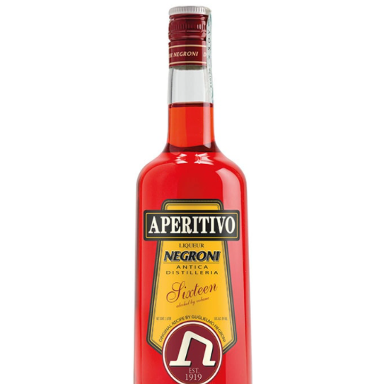 Aperitivo Liqueur Negroni Antica Distilleria Sixteen 1L