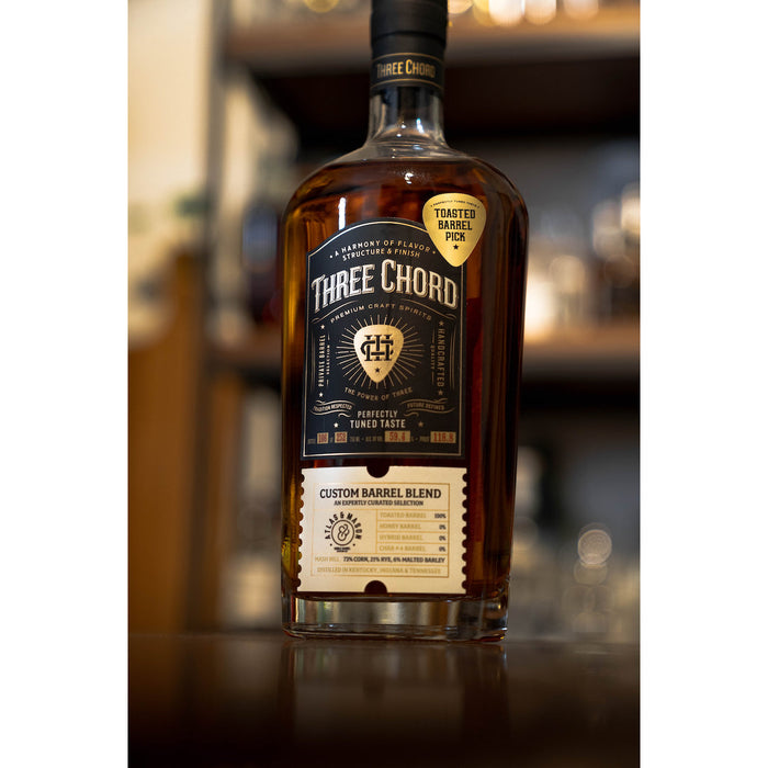 Three Chord Custom Barrel Blend Whiskey (TOASTED) - Mason WC & — Keg N Bottle