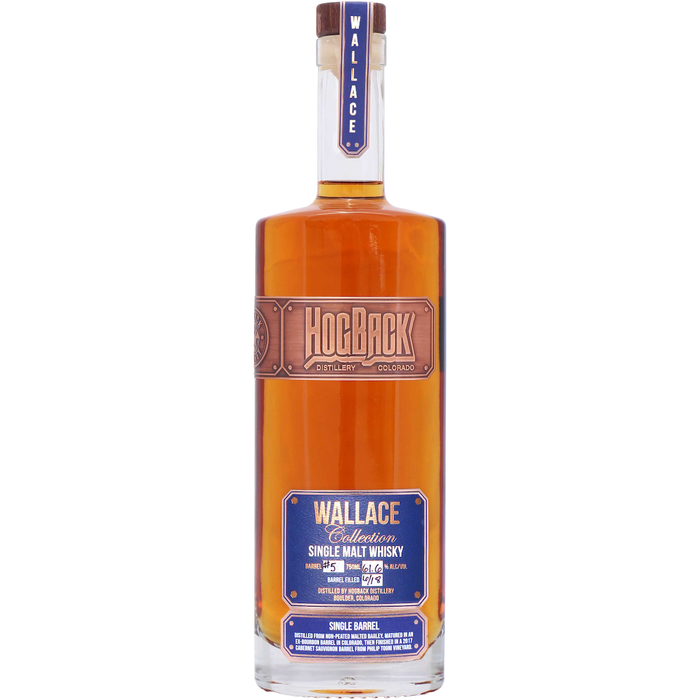 Hogback Distillery Wallace Collection Single Barrel #5 Single Malt Whiskey (750 ml)