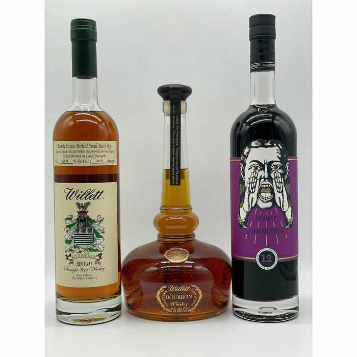 Willett Whiskey Combo Set (3 x 750 ml)