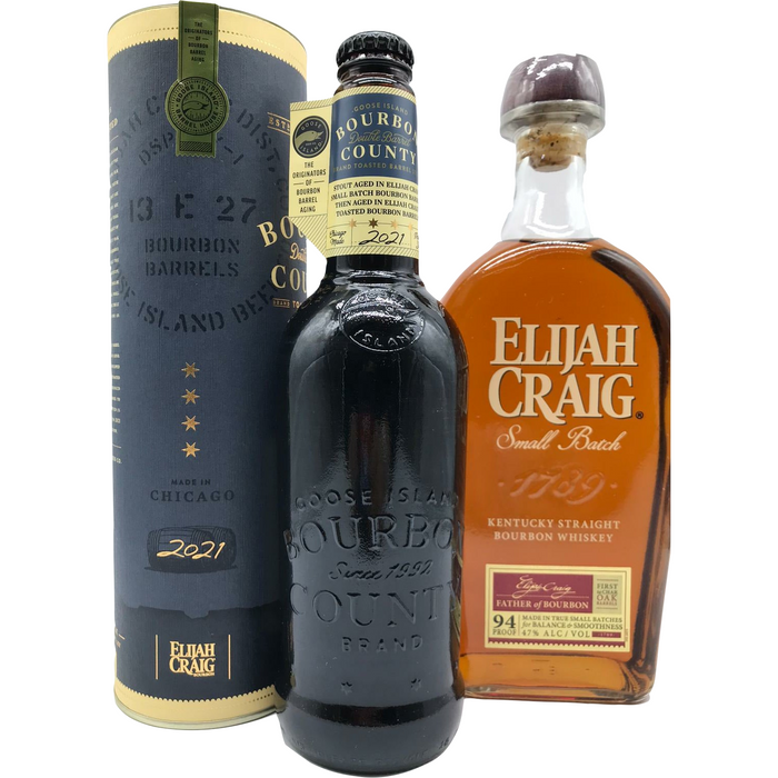 Elijah Craig x Goose Island Combo Pack (2 x 750 ml)