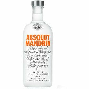 Absolut Mandrin Vodka 750 ml | Keg N Bottle