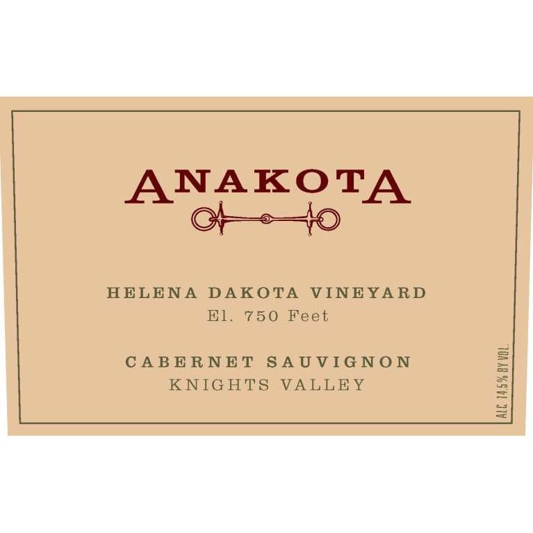 Anakota Cabernet Sauvignon 2011 750 ml | Keg N Bottle
