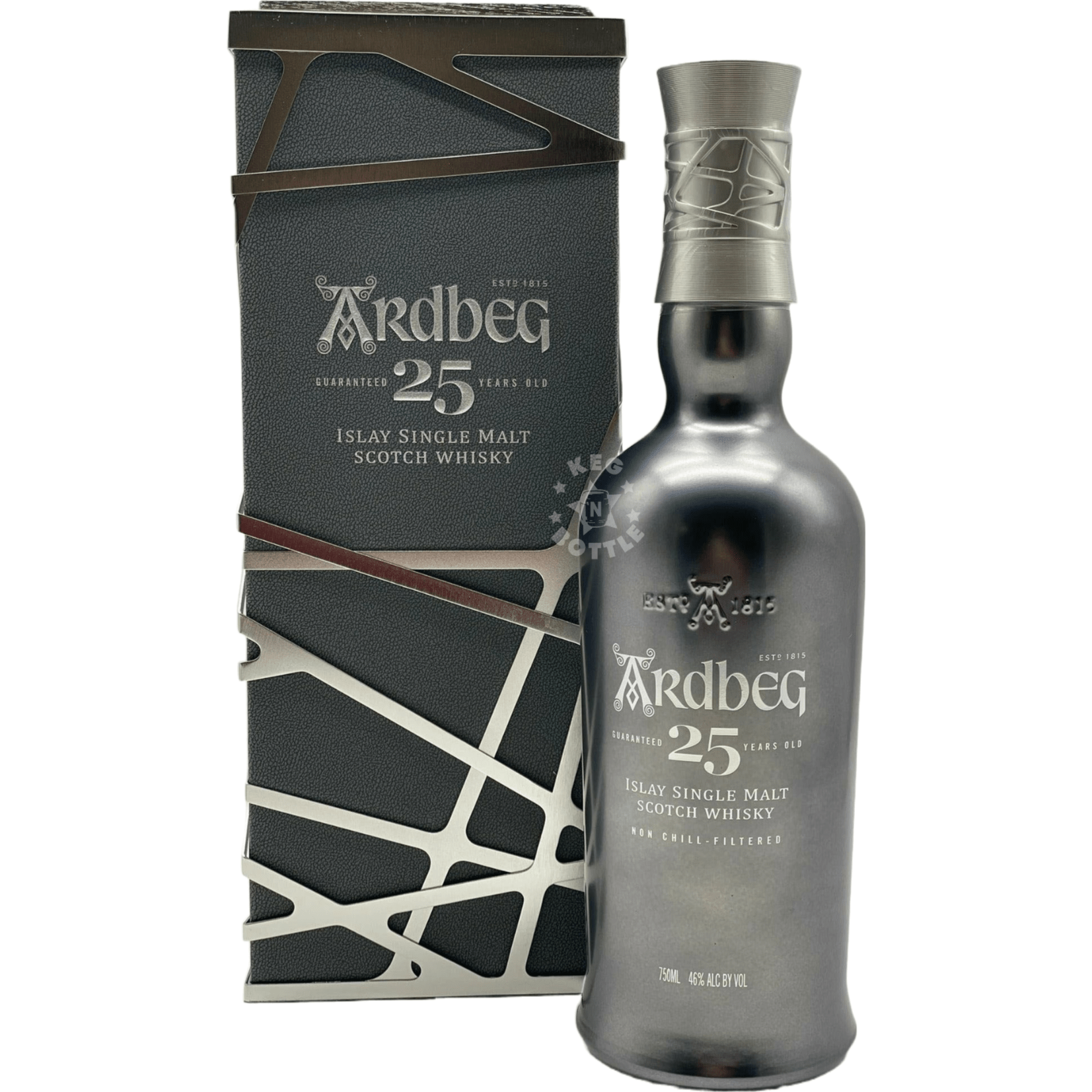 Ardbeg 25 Year Islay Scotch Whisky (750 ml) | Keg N Bottle