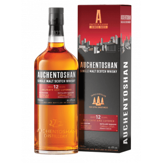 Auchentoshan 12 years old Single Malt Scotch (750 ml) | Keg N Bottle