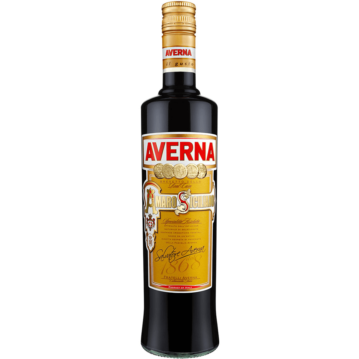 Averna Amaro Siciliano Liqueur (750 ml) | Keg N Bottle