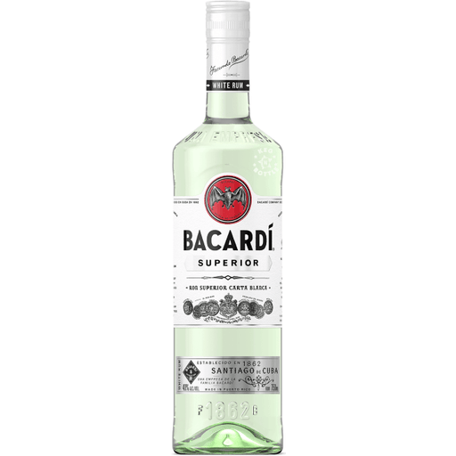 Bacardi Superior Rum (750 mL) | Keg N Bottle