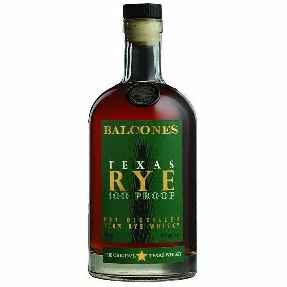 Balcones Texas Rye Whiskey 100 Proof (750 ml) | Keg N Bottle