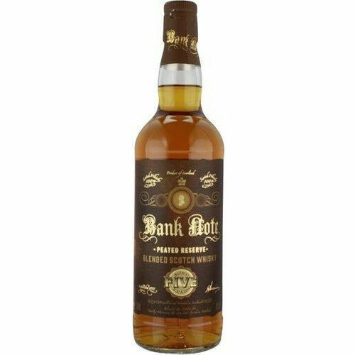 Bank Note Scotch Bank Note Peated Reserve Blended Scotch Whiskey 700 ML | Keg N Bottle