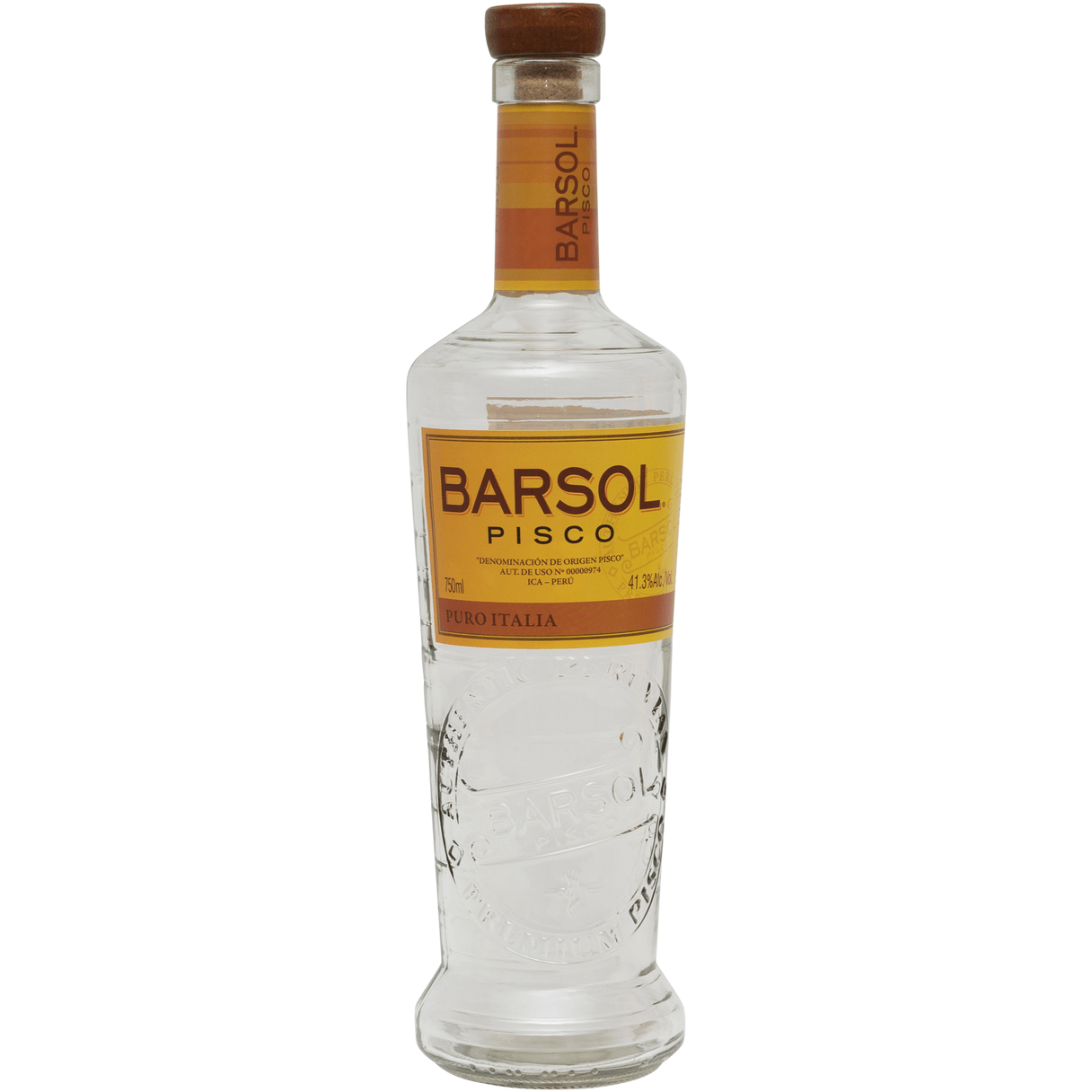 Barsol Pisco Puro Italia (750 ml) | Keg N Bottle