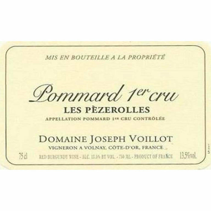 Domaine Joseph Voillot - Pommard 1er Cru - Les Pezerolles