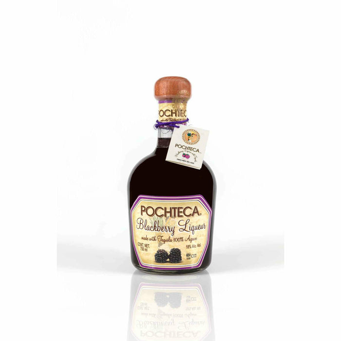 Pochteca Blackberry Liqueur with Tequila (375 ml)