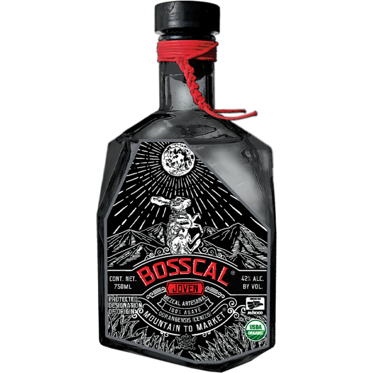 Bosscal Mezcal Artesanal Joven (750 ml) | Keg N Bottle