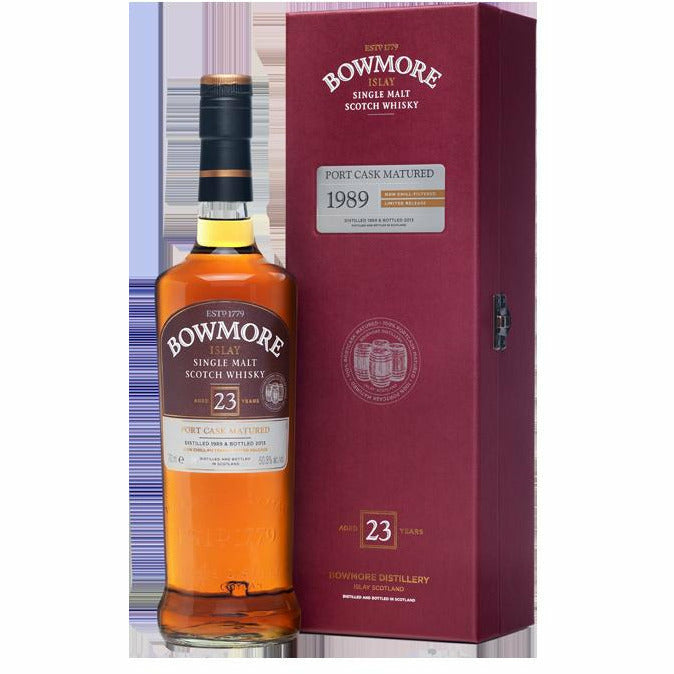 Bowmore 23 Year Port Cask Matured Whiskey 750 ML