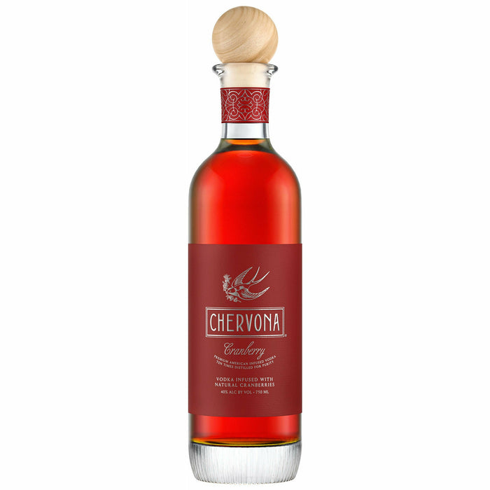 Chervona Cranberry Infused Premium Vodka (750 ml)