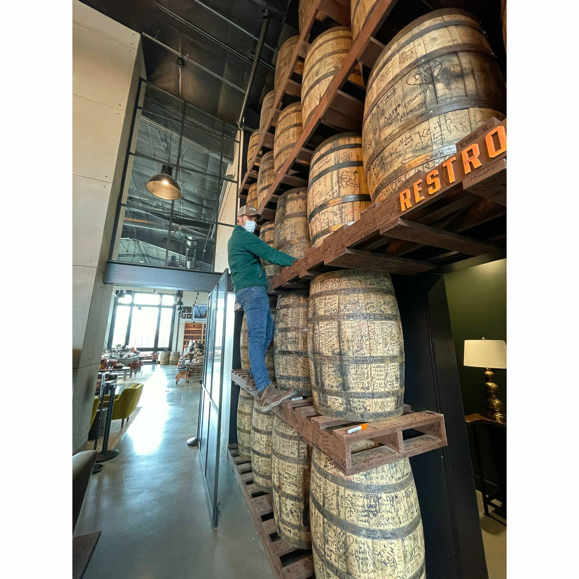 Bulleit Bourbon Frontier Whiskey (Rockchar) - Bourbon Pursuit & Keg N Bottle Private Barrel Pick 750 ml | Keg N Bottle