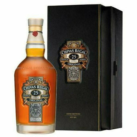 Chivas Regal 25 Year Blended Scotch Whiskey (750 ml) | Keg N Bottle
