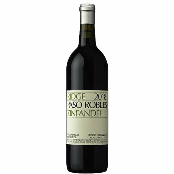 Ridge Paso Robles Zinfandel Red Wine 750 ml