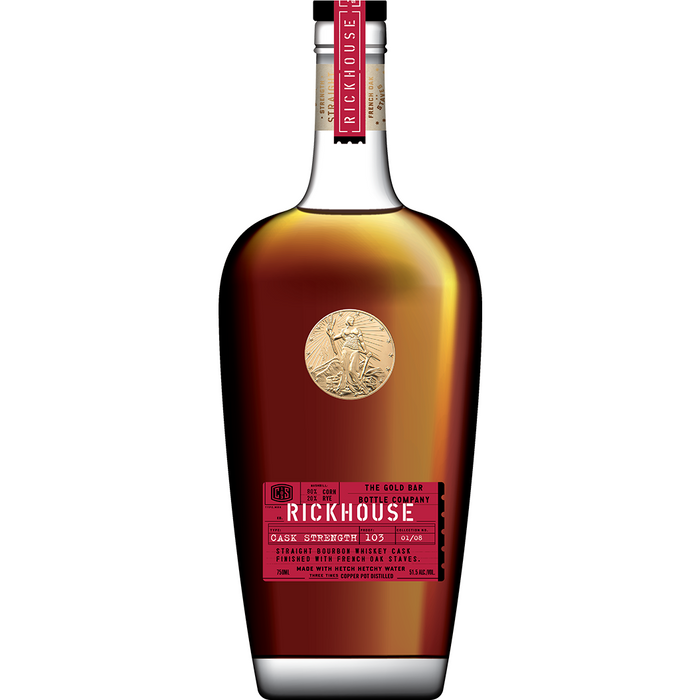 Gold Bar Rickhouse Cask Stregnth Whiskey (750mL)