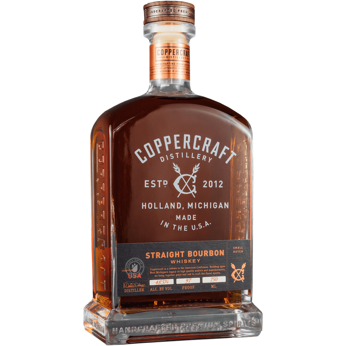 Coppercraft Straight Bourbon Whiskey (750 mL) | Keg N Bottle