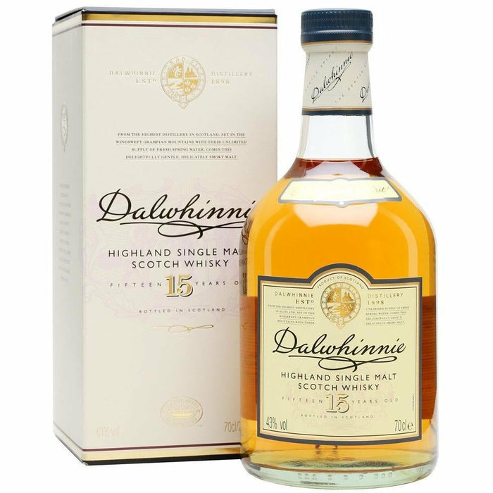 Dalwhinnie 15 Year Old Highland Single Malt Scotch Whiskey (750 ml)