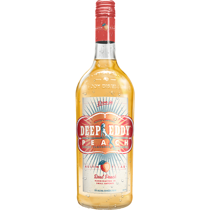 Deep Eddy Peach Vodka (750 ml) | Keg N Bottle