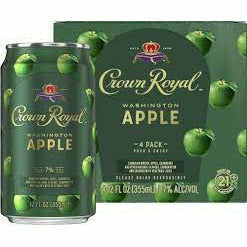 Crown Royal Washington Apple Whisky Cocktail - 4pk/12 fl oz Cans