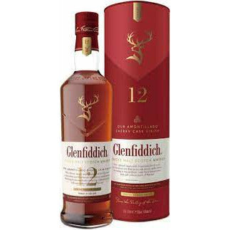 Glenfiddich 12 Year Sherry Cask Scotch (750 ml)